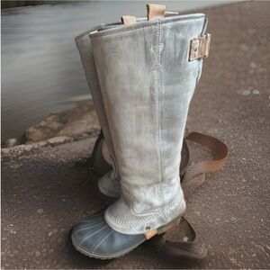 Sorel Slimpack Tall Riding Boots Size:8